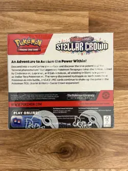 Pokemon TCG Stellar Crown Booster Box (Factory Sealed) - Image 2