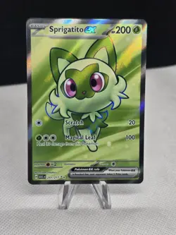 2026 Pokemon Ascended Heroes SPRIGATITO EX 251/217 Ultra Rare - Image 1