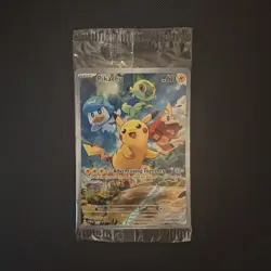 Pokemon Pikachu SVP 027 Scarlet & Violet Paldea Evolved ETB Promo Sealed - Image 1