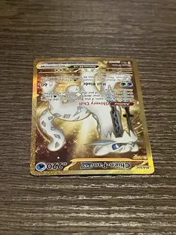Pokemon TCG - Chien-Pao Ex 274/193 Hyper Rare Gold Paldea Evolved NM - Image 4