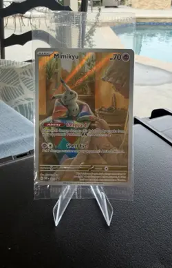 Pokemon TCG Mimikyu Scarlet & Violet Promo Card 075/Promo Factory Sealed - Image 1