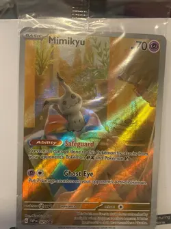 Factory Sealed Mimikyu Promo #75 Black Star Holo Pokemon Card NM/M - Image 1