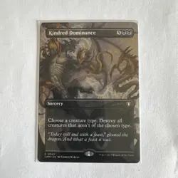 Kindred Dominance (Borderless) Commander Masters Regular - Image 1