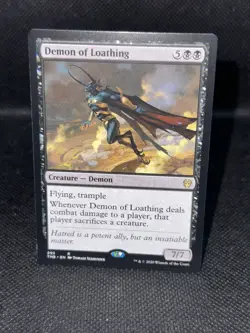 Demon of Loathing Theros Beyond Death - Magic the Gathering MTG Black NM - Image 1