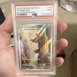 Pokemon Charmeleon Illustration Rare Holo PSA 9 Sv: Scarlet & Violet 151 169/165 - Image 1