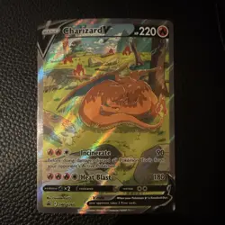 Pokemon Charizard V Black Star promo SWSH260 Sword & Shield English - Image 1