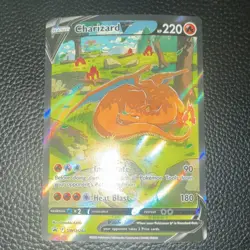 Pokemon Charizard V Black Star promo SWSH260 Sword & Shield English - Image 2