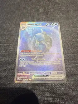 Pokemon TCG Blastoise EX Sir Scarlet & Violet 151 English Alternative Art - Image 2