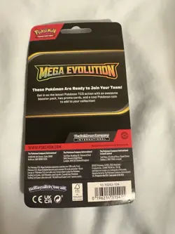 Pokemon TCG- Mega Evolution Checklane Blister Wailord & Wailmer Booster - Image 4