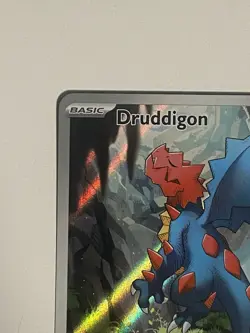 Pokemon TCG Druddigon 151/086 SV11W: White Flare Holo Illustration Rare NM - Image 4