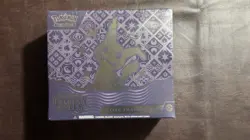 Pokemon Scarlet & Violet Paldean Fates Elite Trainer Box Mimikyu Dice - Image 1