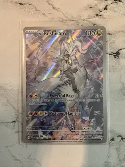 Pokemon N's Reshiram 167/159 Journey Together Illustration Rare Mint Condition - Image 1