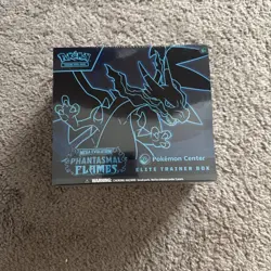 Phantasmal Flames TCG Pokemon Center Exclusive Elite Trainer Box ETB - Image 1