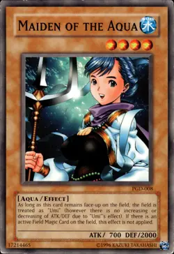 Maiden Of The Aqua - PGD-008 - MP - YuGiOh - Image 1