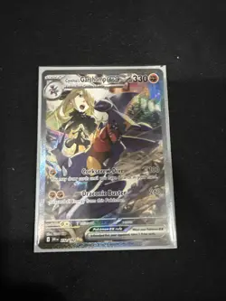 Pokemon TCG 2025 Cynthia's Garchomp EX Holo Card 232/182: D . R . Free shipping - Image 3