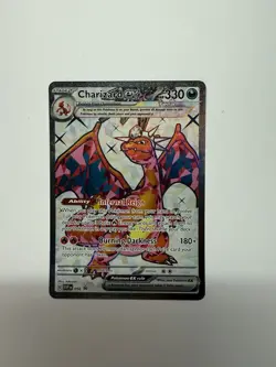 🔥TCG Pokemon Charizard ex 56 Scarlet & Violet Promo Card Holo - Image 1