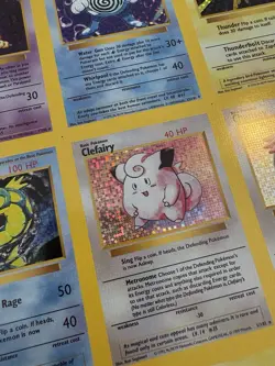 Pokemon Base Set Card Holo Uncut Cropped Sheet (See Description) - Image 3