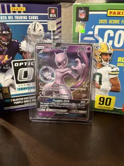 Pokemon TCG Mewtwo GX Secret Rare Shining Legends Card 76/73 Near Mint Condition - Image 1