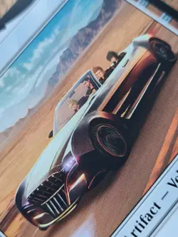 The Regalia - BORDERLESS NON-FOIL - RARE FIN 0267 - Final Fantasy MTG - M/MN - Image 4