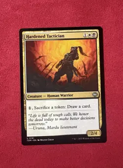 Hardened Tactician - Tarkir: Dragonstorm TDM MTG Magic the Gathering #191 - Image 1
