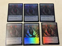 6 x mtg foil token Incubator // Phyrexian, 017/017, March of the Machines - Image 2