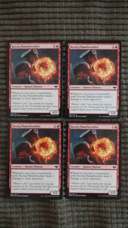 Magic: the Gathering / MtG Kessig Flamebreather x4 Crimson Vow - Image 1