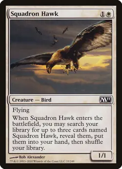 4x Squadron Hawk - NM/LP - Magic 2010-2014 - SPARROW MAGIC - Image 1