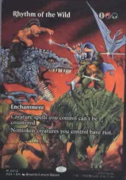 Rhythm of the Wild (Borderless): #12, Magic: The Gathering Nm 302N - Image 1