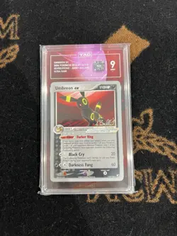 2006 Pokemon Promo UMBREON EX World Championships Eeveelutions #112/115 TAG 9 - Image 1