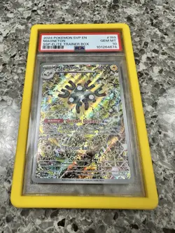 Pokemon Magneton 159 PSA 10 2024 Promo Holo SV Scarlet & Violet English - Image 1