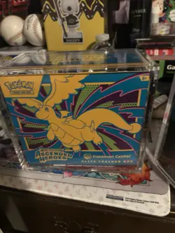 Pokemon Center Ascended Hero’s Pokemon Center Elite Trainer Box W/ Acrylic Case - Image 2