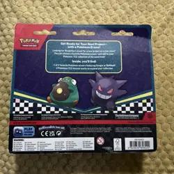 Pokemon TCG Eraser Blister Gengar Scarlet and Violet + 2 Boosters - Image 2
