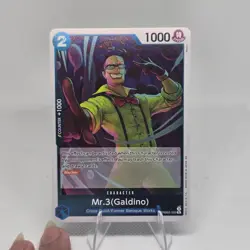 Mr.3(Galdino) PRB02-009 Premium Booster - Vol. 2 - One Piece - Image 1