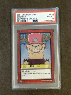 One Piece Carddass Old Back Hyper Battle Foil PSA 10 (POP 8) - Image 1