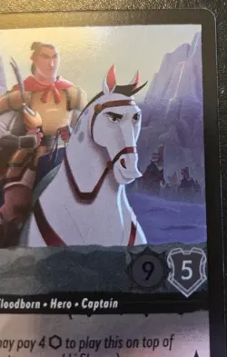 Li Shang - Valiant Leader 183/204 Cold Foil Uncommon Winterspell Disney Lorcana - Image 3