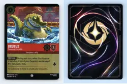 Brutus #125/204 Lorcana Reign Of Jafar 2025 Disney Common Foil TCG Card - Image 1