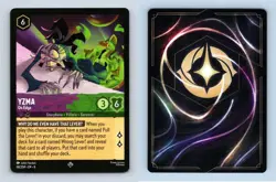 Yzma #68/204 Lorcana Reign Of Jafar 2025 Disney Super Rare TCG Card - Image 1