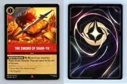The Swor Of Shan-Yu #152/204 Lorcana Reign Of Jafar 2025 Disney Rare TCG Card - Image 1