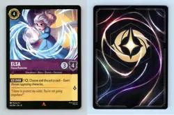 Elsa #60/204 Lorcana Reign Of Jafar 2025 Disney Rare TCG Card - Image 1
