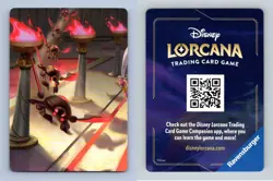Bottom Left Reign Of Jafar 2025 Disney Lorcana Jafars Tower Puzzle Art Card TCG - Image 1