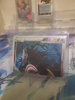 Pokemon TCG Darkrai Cresselia Legend Triumphant 99+100/102 Holo Card - Image 1