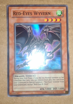 RED-EYES WYVERN ANPR-ENSE2 YUGIOH YU GI OH CARD NM/LP - Image 2