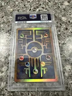 Pokemon Ancient Mew PSA 8 2000 Movie Promo Holo Basic English Card - Image 2