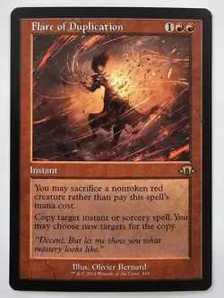 MTG Magic the Gathering Modern Horizons 3 Retro Frame #416 Flare of Duplication - Image 1