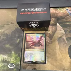 MTG D&D Forgotten Realms Draconic Rage Commander Deck Vrondiss Rage of Ancients - Image 1