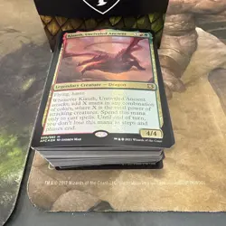 MTG D&D Forgotten Realms Draconic Rage Commander Deck Vrondiss Rage of Ancients - Image 2