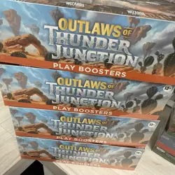 Magic the gathering Play Booster Box Outlaws of Thunder Junction - Image 1