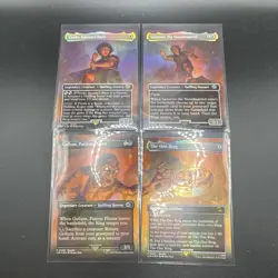 Magic The Gathering The One Ring Borderless Foil Promo Scene Bundle - Image 1