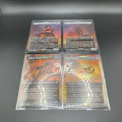 Magic The Gathering The One Ring Borderless Foil Promo Scene Bundle - Image 2