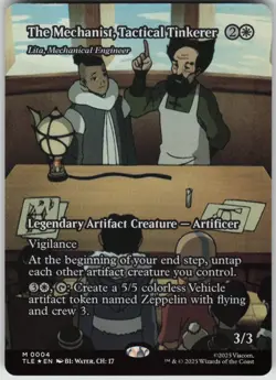 MTG Mechanist Tactical Tinkerer Lita Mechanical Engineer Foil NM Avatar Magic 4 - Image 1